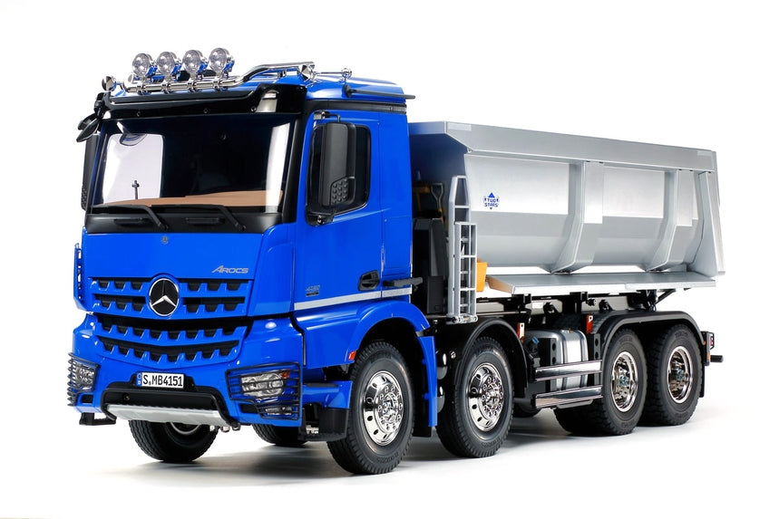 Tamiya mercedes arocs store 3348 tipper truck