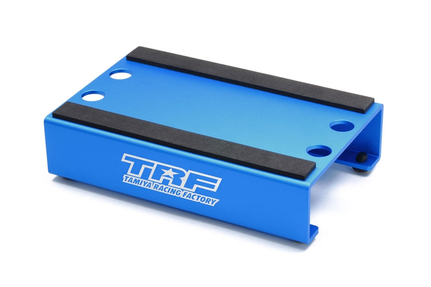 Tamiya 42371 TRF RC Car Aluminum Blue Maintenance Stand