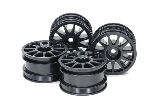 Tamiya Spare Parts 51665 M-Chassis Black 11-Spoke Wheels