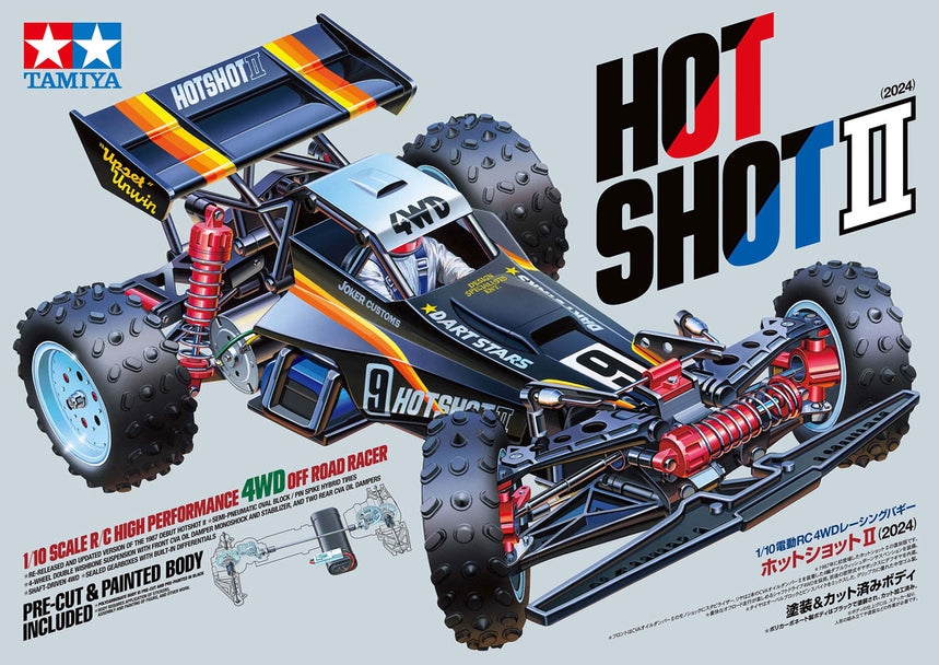 Tamiya 1/10 RC 58737 Hotshot II 2024