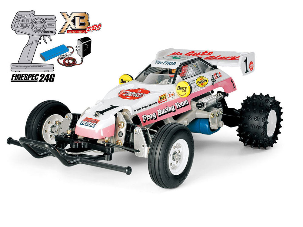 Tamiya 1/10 RC 57756 XB Exert Build The Frog