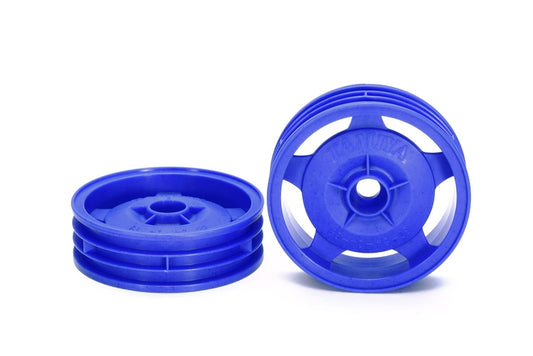 Tamiya Hop-Up Options 54680 2WD Buggy Blue Front Star-Dish Wheels 60/19