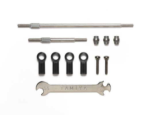 Tamiya Hop-Up Options 54929CC-02 Stainless Steel Adjustable Tie-Rod Set