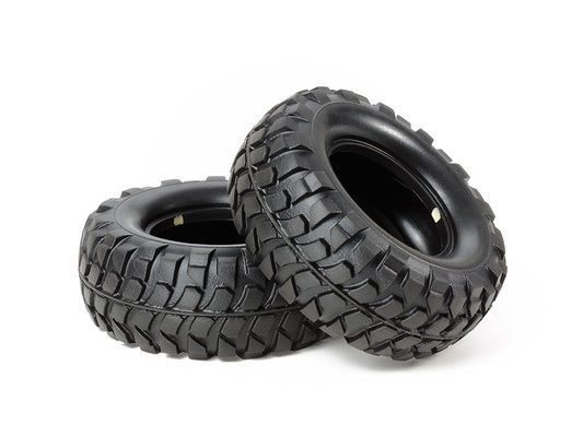 Tamiya Hop-Up Options 54598 Soft Rock Block Tires