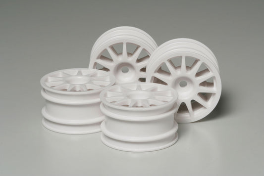 Tamiya Spare Parts 51237 M-Chassis 11-Spoke Wheels White