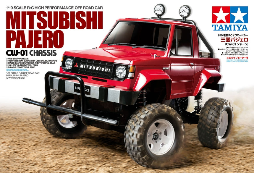 Tamiya 1/10 RC 58727 Mitsubishi Pajero CW-01 Off Road Car