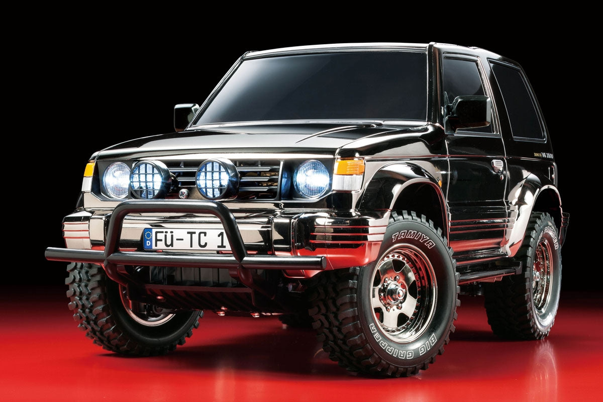 Tamiya 1/10 RC 47375 Pajero Metaltop Wide Black Metallic CC-01