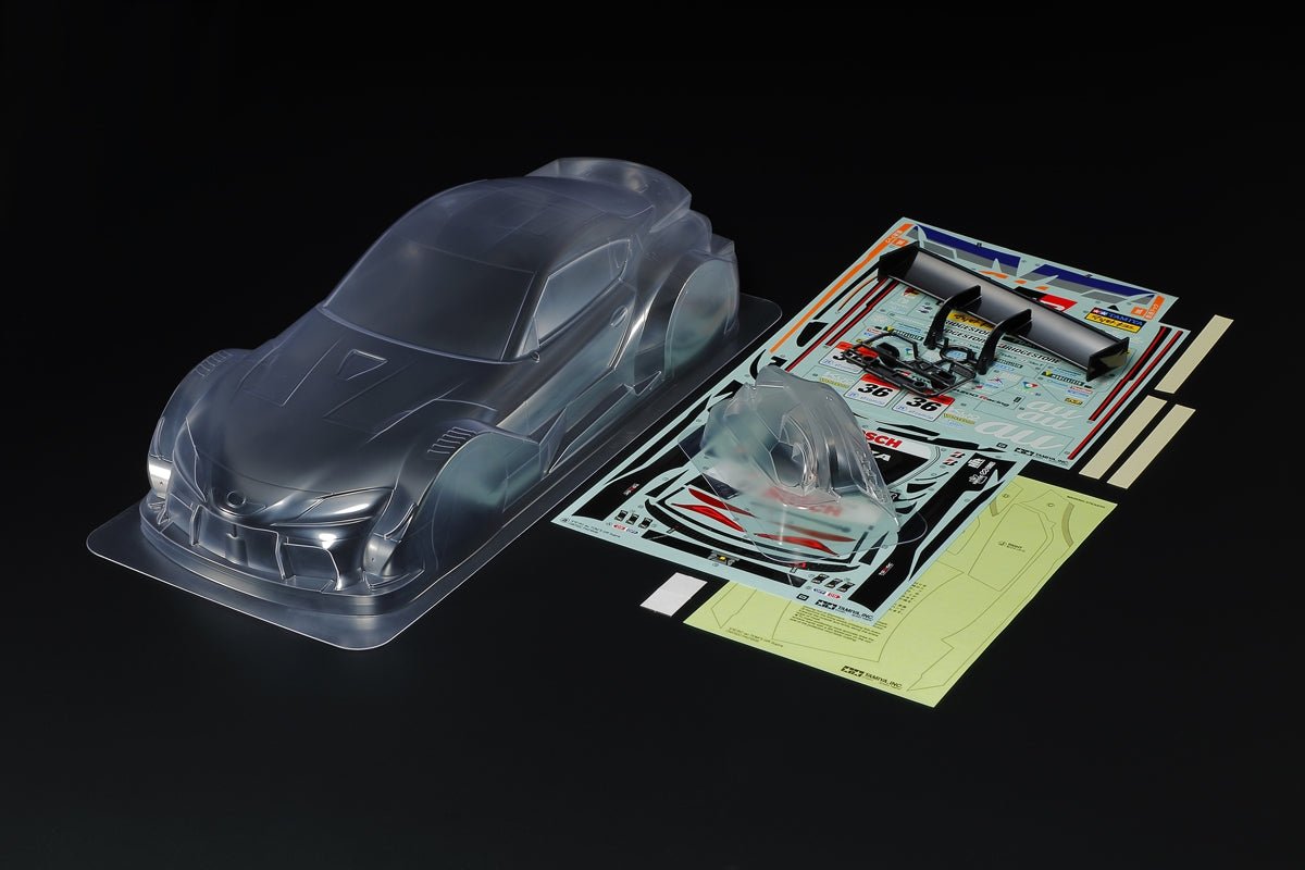 Tamiya 1/10 RC 51678 au TOM's GR Supra Clear Body Parts Set