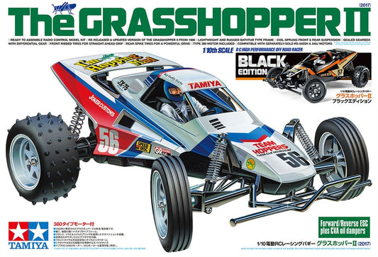 Tamiya 1/10 RC 47471 The Grasshopper II Black Edition