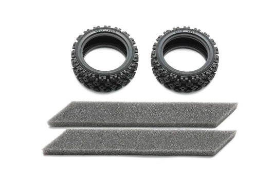 Tamiya Hop-Up Options 54861 Rally Block Tires Soft 2pcs