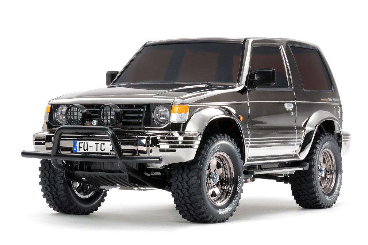 Tamiya 1/10 RC 47375 Pajero Metaltop Wide Black Metallic CC-01