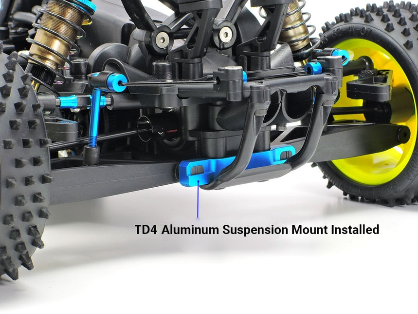 Tamiya Hop-Up Options 22038 TD4 Aluminum Rear Suspension Mount