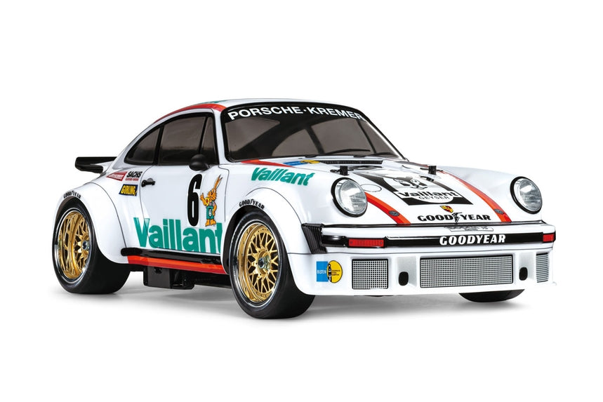 Tamiya 1/10 RC 47477 Porsche 934 Coupe Vaillant 1976 45th Anniversary TA02SW