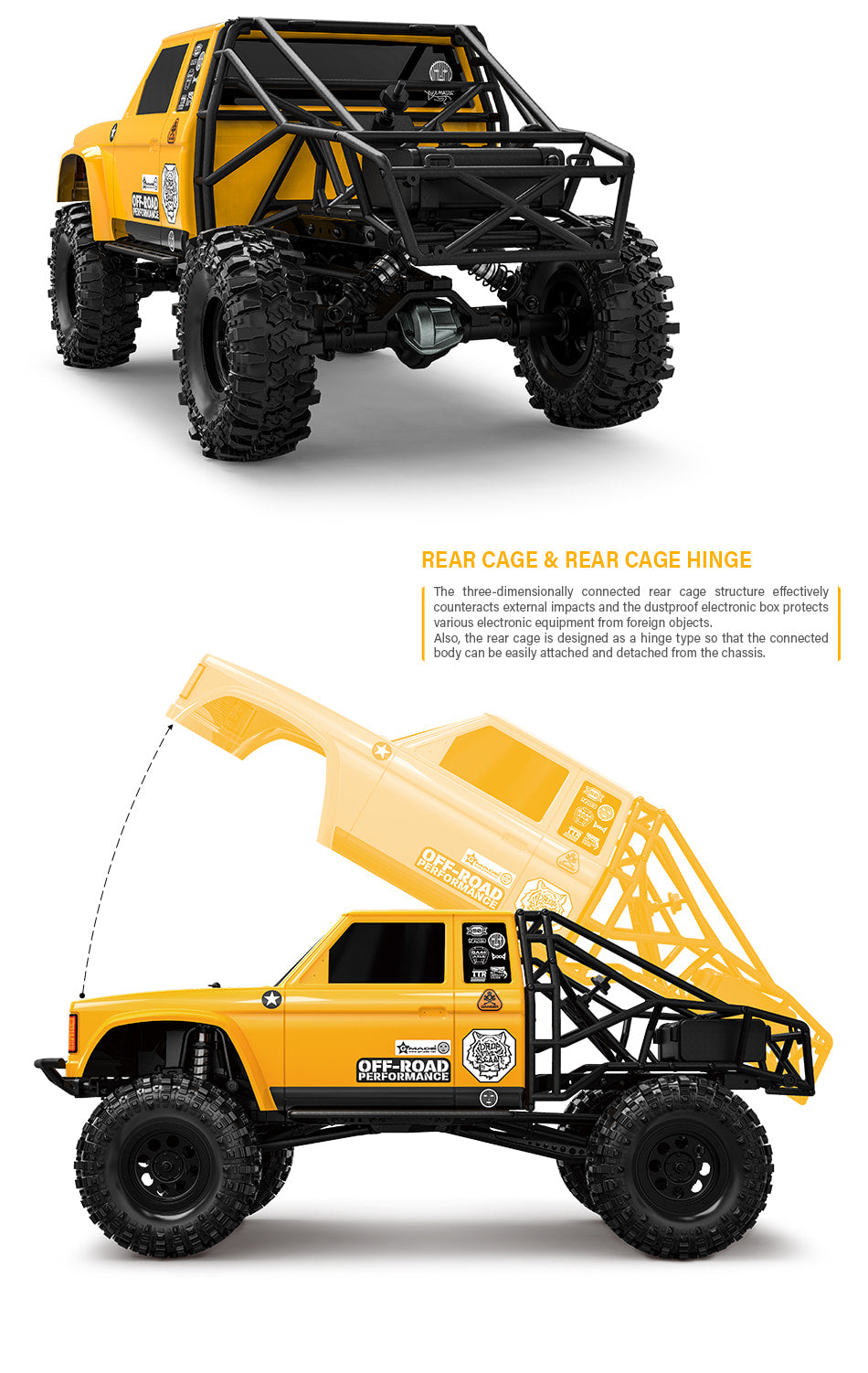 Gmade 1/10 RC GS02 BOM Crawler Ready to Run